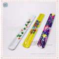 2015 fashion pvc slap bracelet , Custom promotional gift color printing pvc slap bracelet